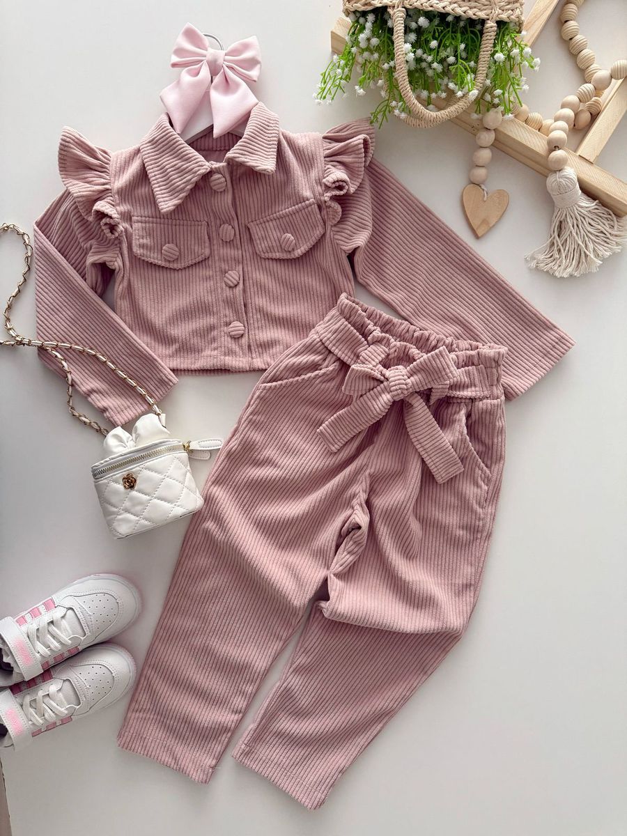 Conjunto Camila Rose - Dondokinha Kids