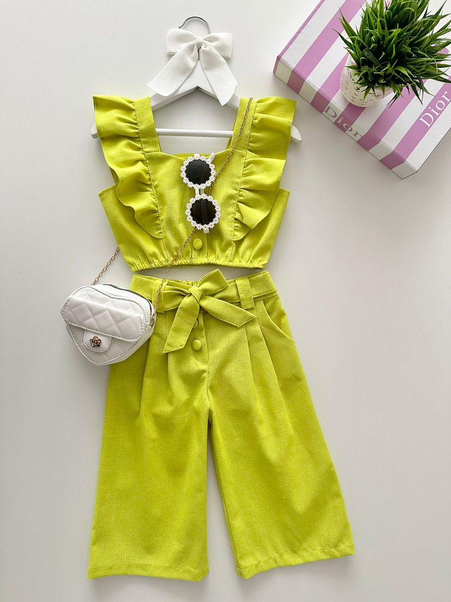 Conjunto Dora Verde lima - Dondokinha Kids