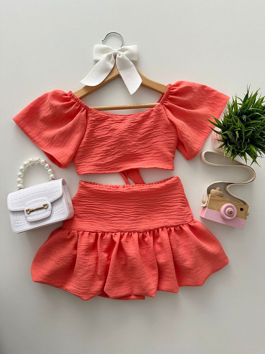 Conjunto Isa Coral - Dondokinha Kids