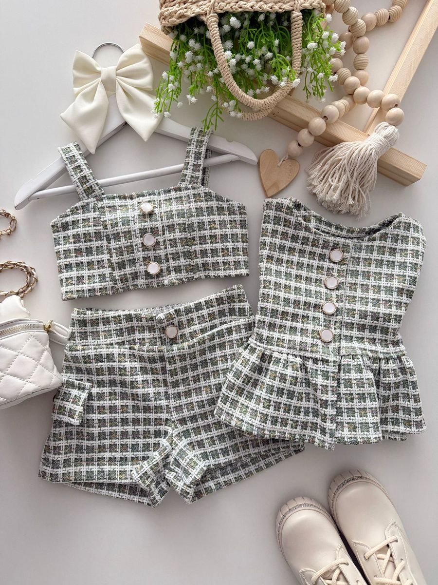 Conjunto Jade Verde - Dondokinha Kids
