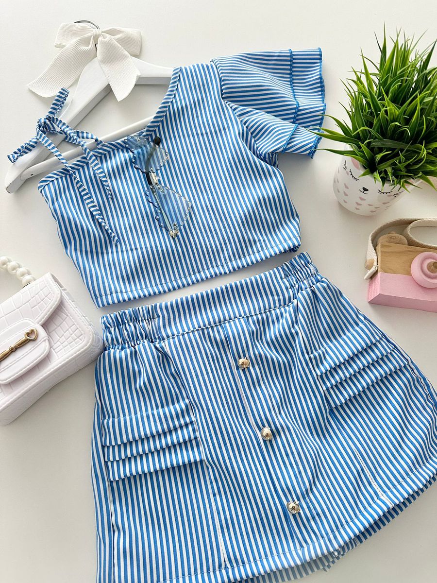 Conjunto Penélope Azul 