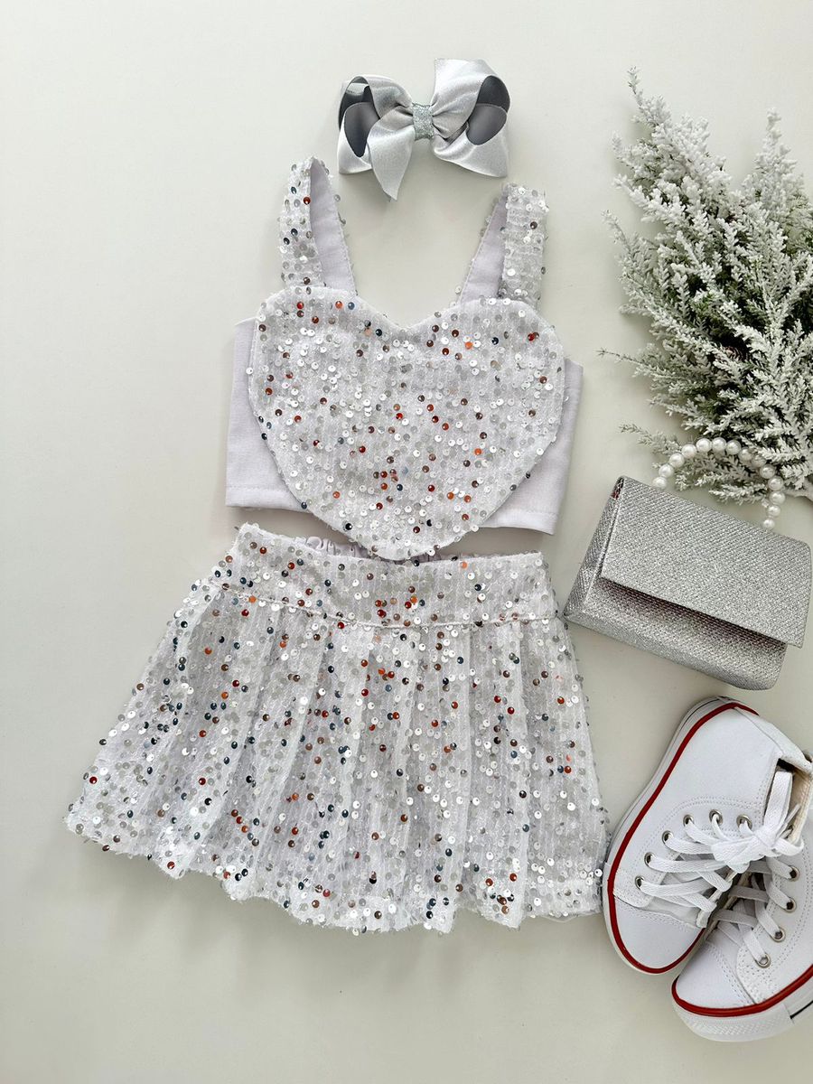 Conjunto Luz Branco - Dondokinha Kids