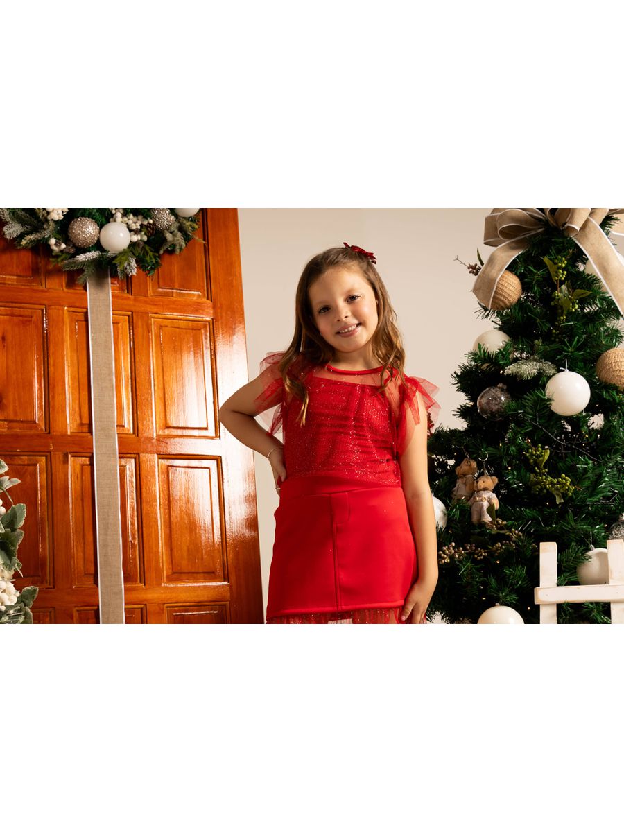 Trijunto Maria Cecilia Vermelho 