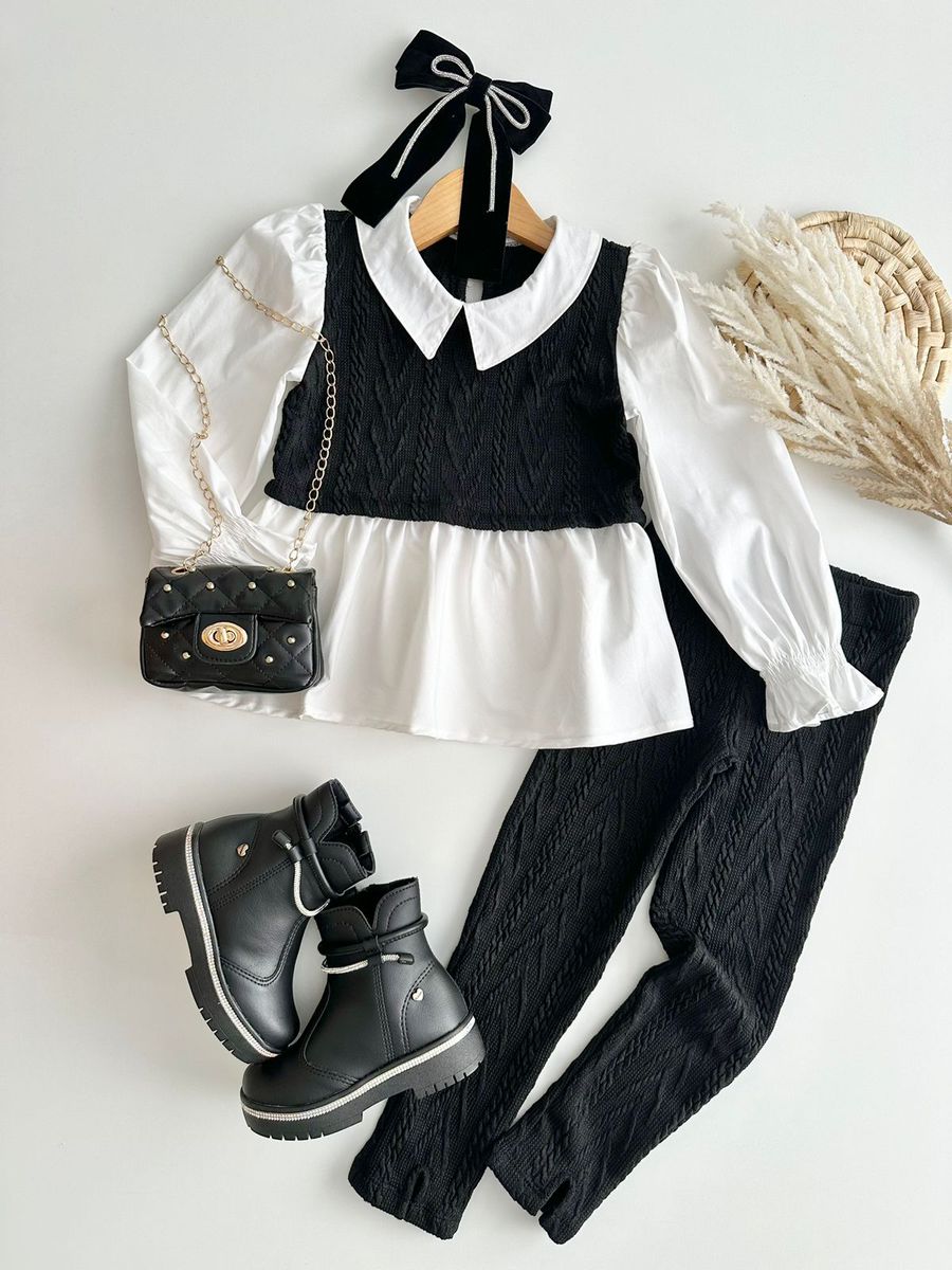 Conjunto Maria Preto - Dondokinha Kids