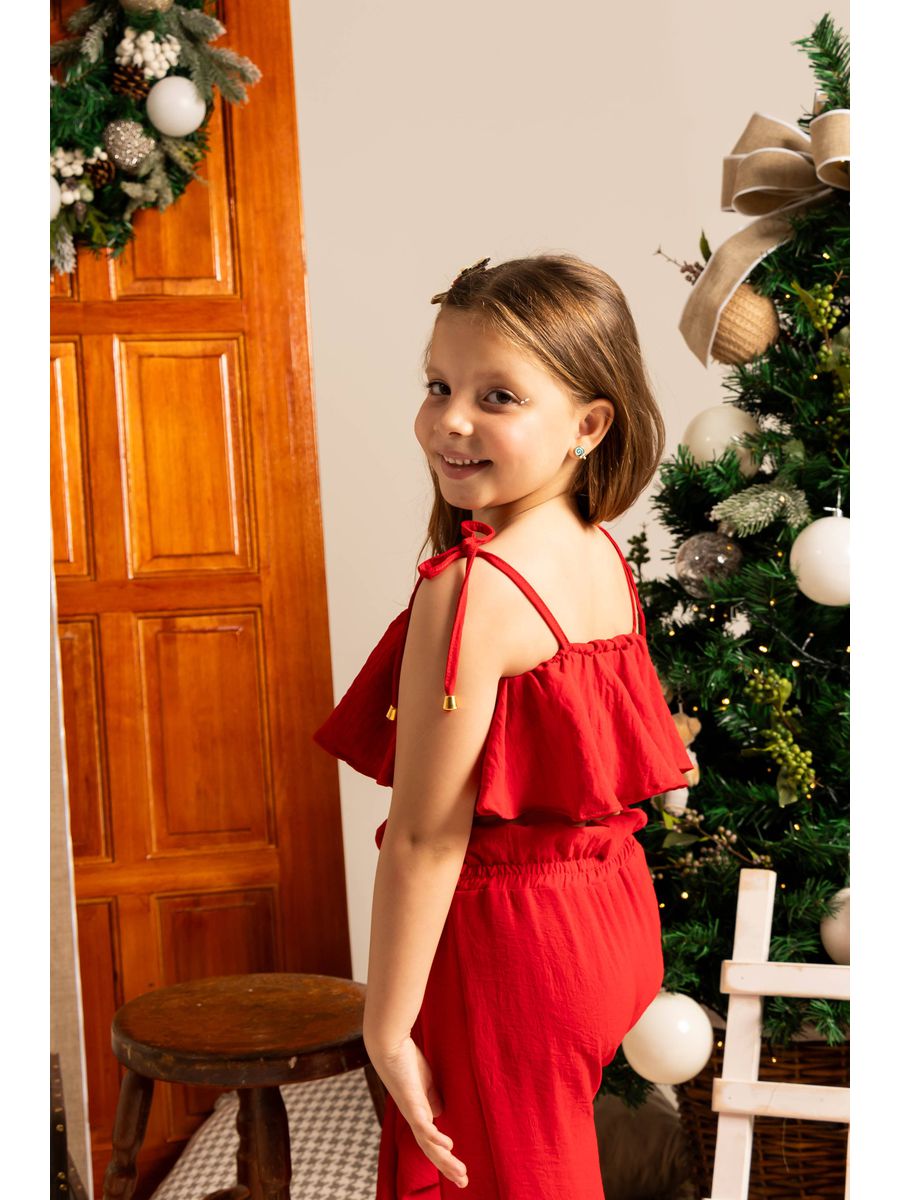 Conjunto Angelina Vermelho 