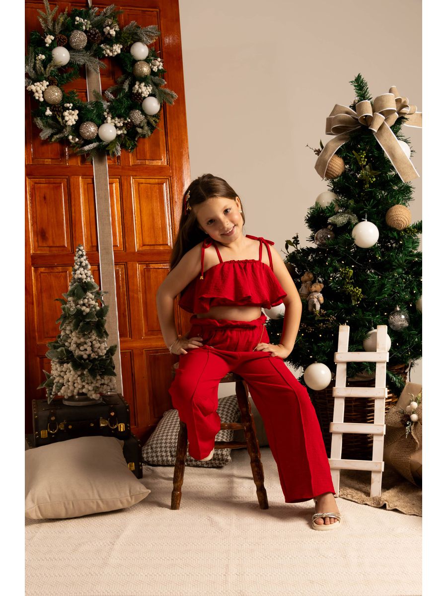 Conjunto Angelina Vermelho 