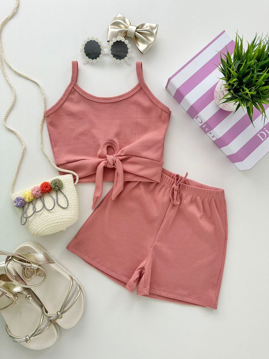 Conjunto Polly Rose - Dondokinha Kids