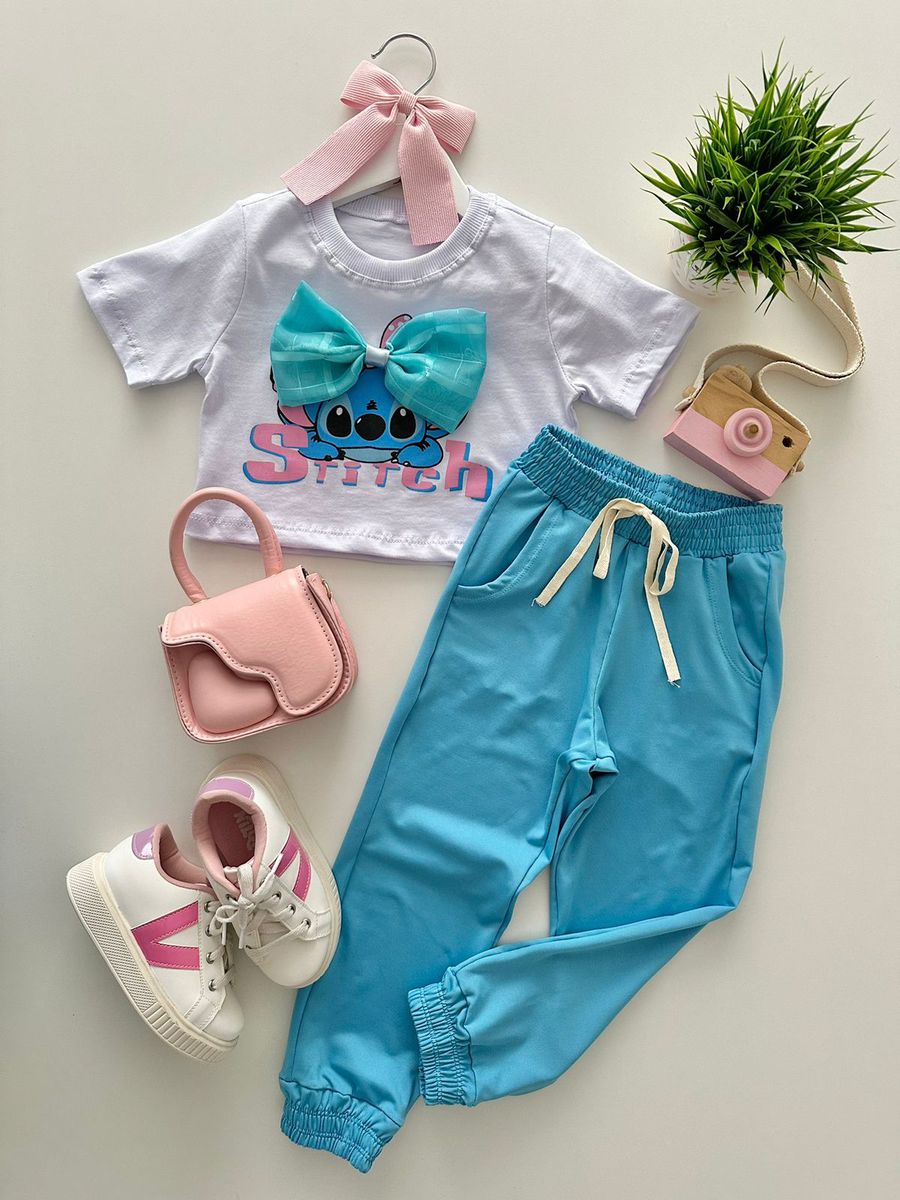 Conjunto Stitch - Dondokinha Kids