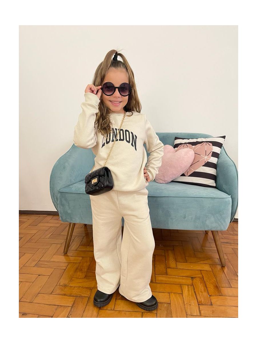 Conjunto Moletom London - Dondokinha Kids