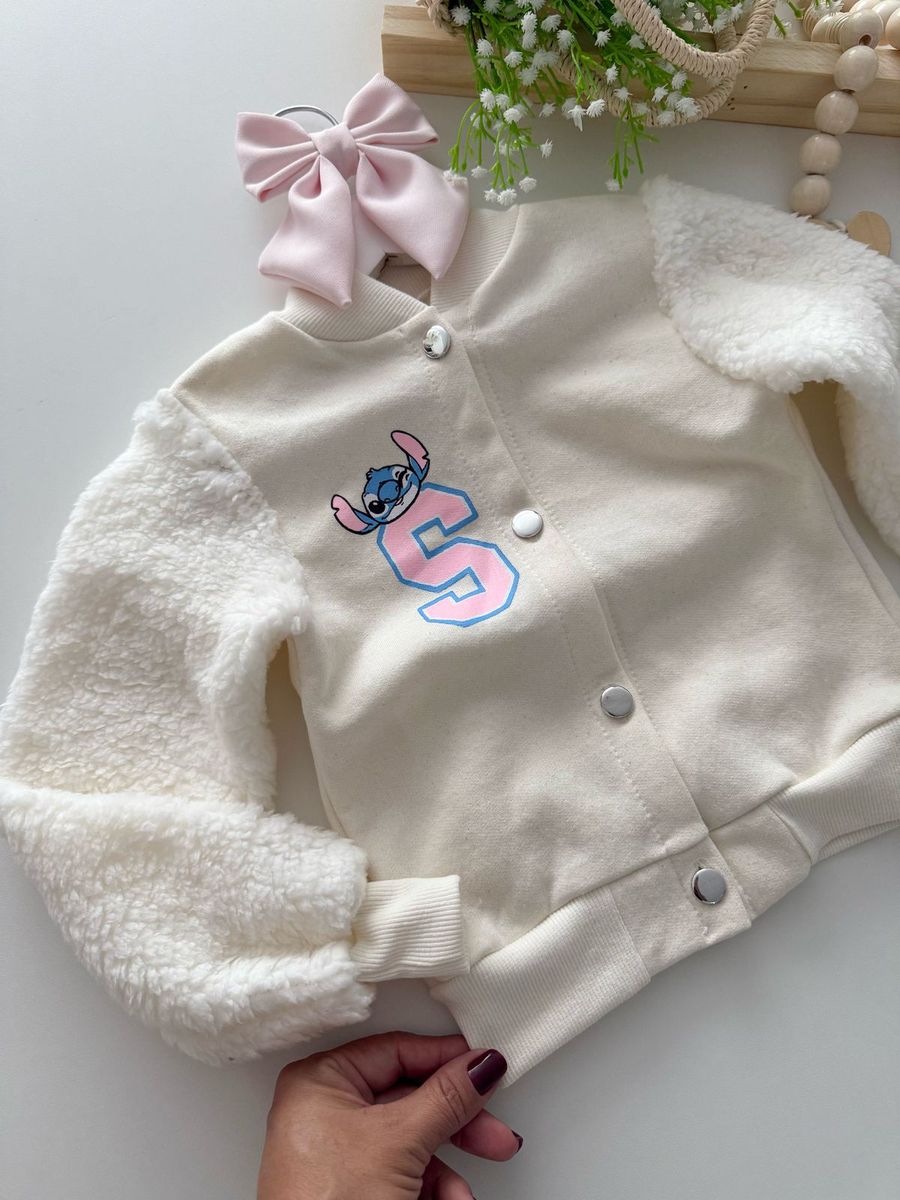 Jaqueta Stitch Off White 