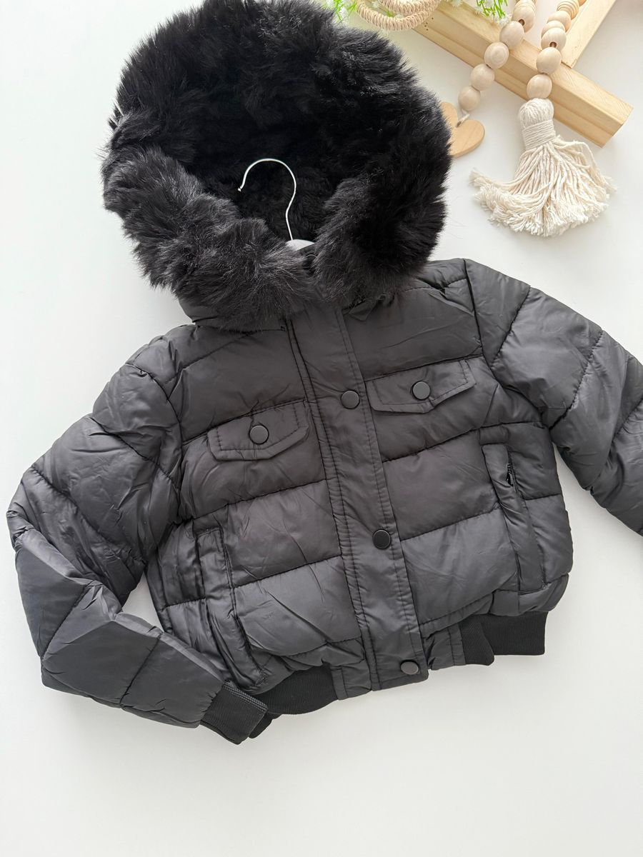 Jaqueta Puffer Punho