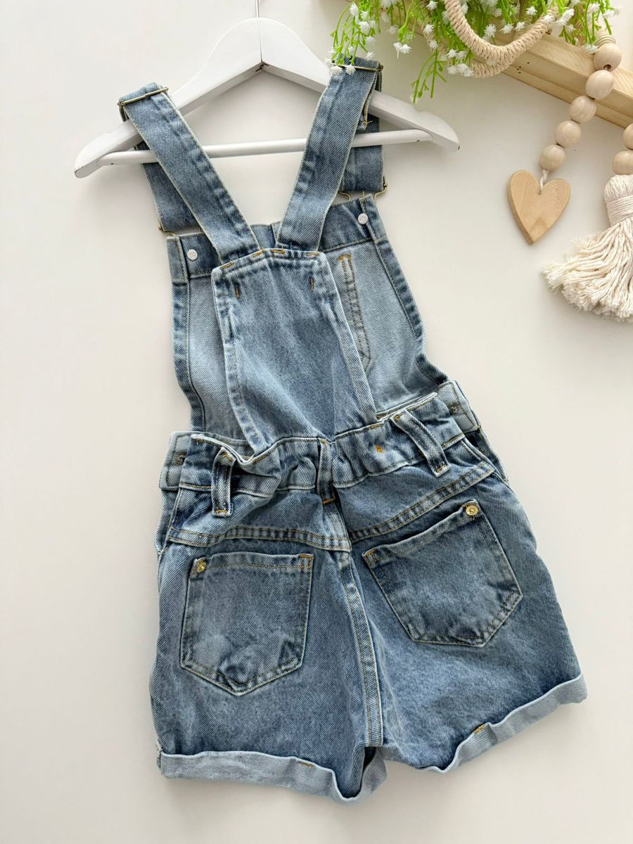 Jardineira Lilo Jeans 