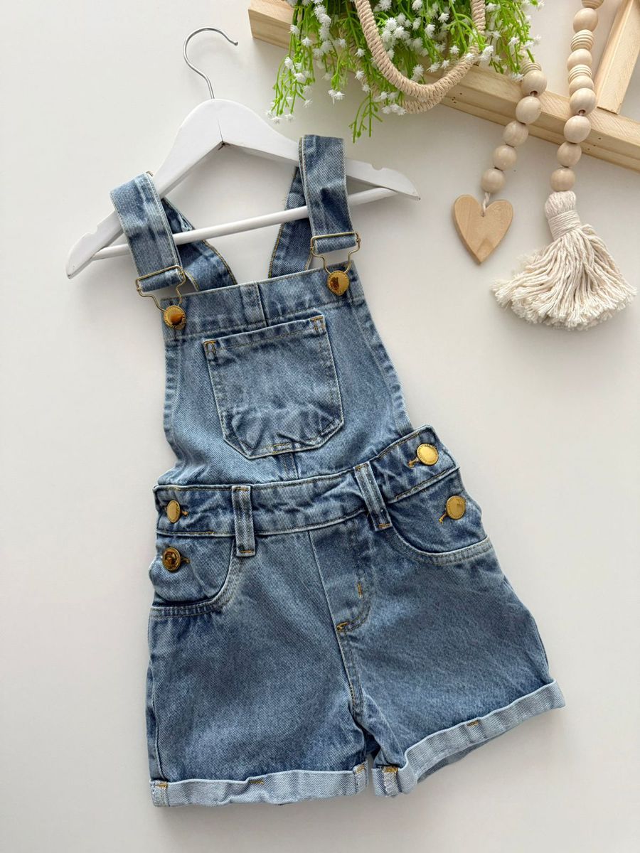 Jardineira Lilo Jeans 