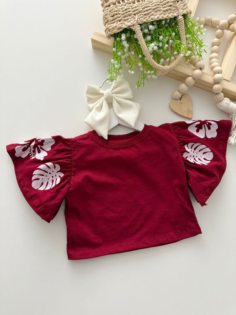 T-shirt Cropped Lilo - Dondokinha Kids