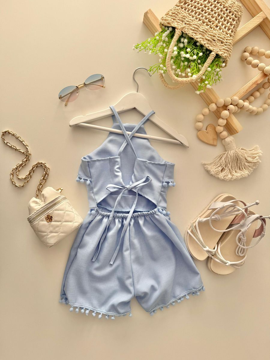 Macaquinho Sofia Azul