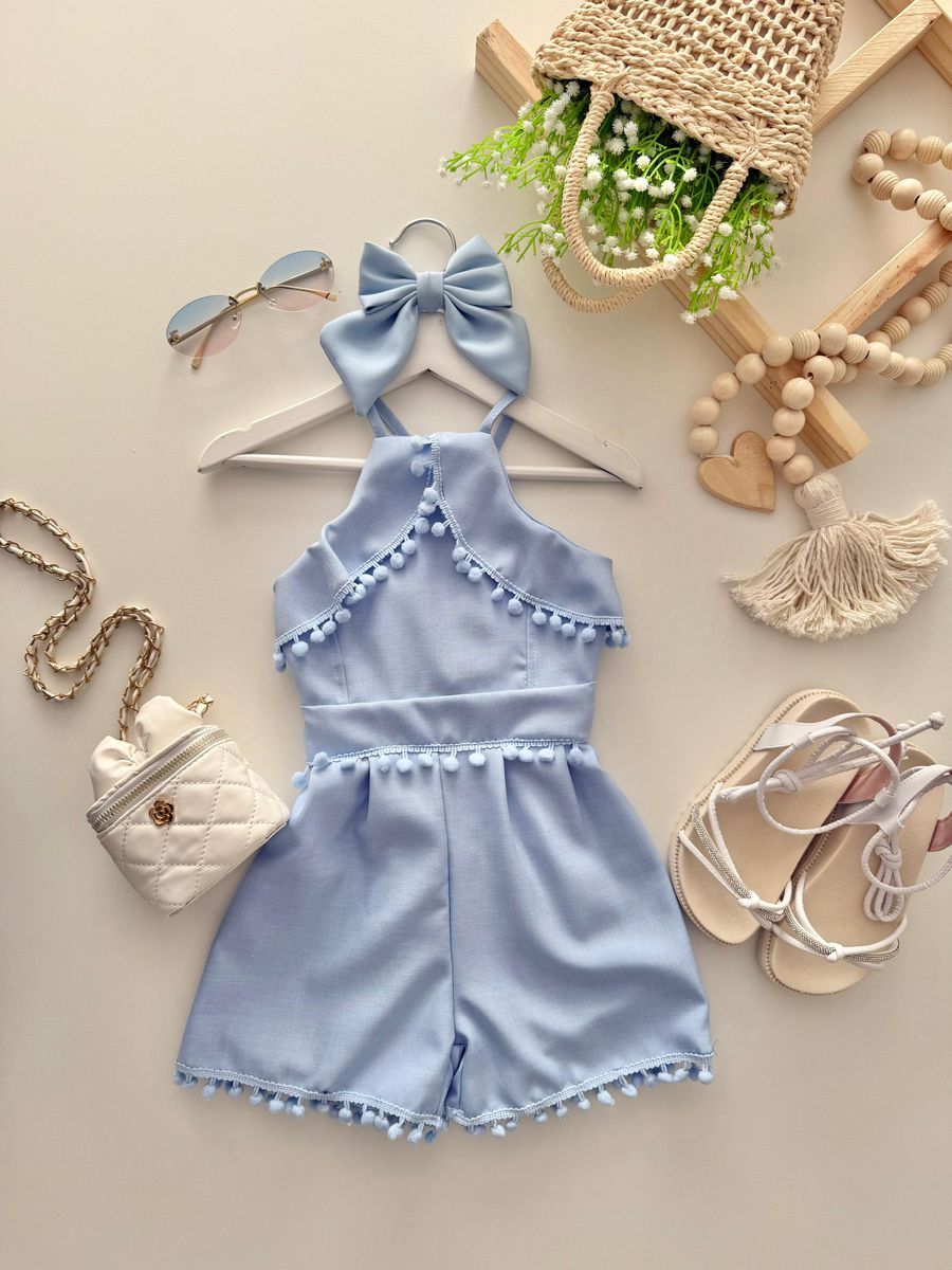 Macaquinho Sofia Azul