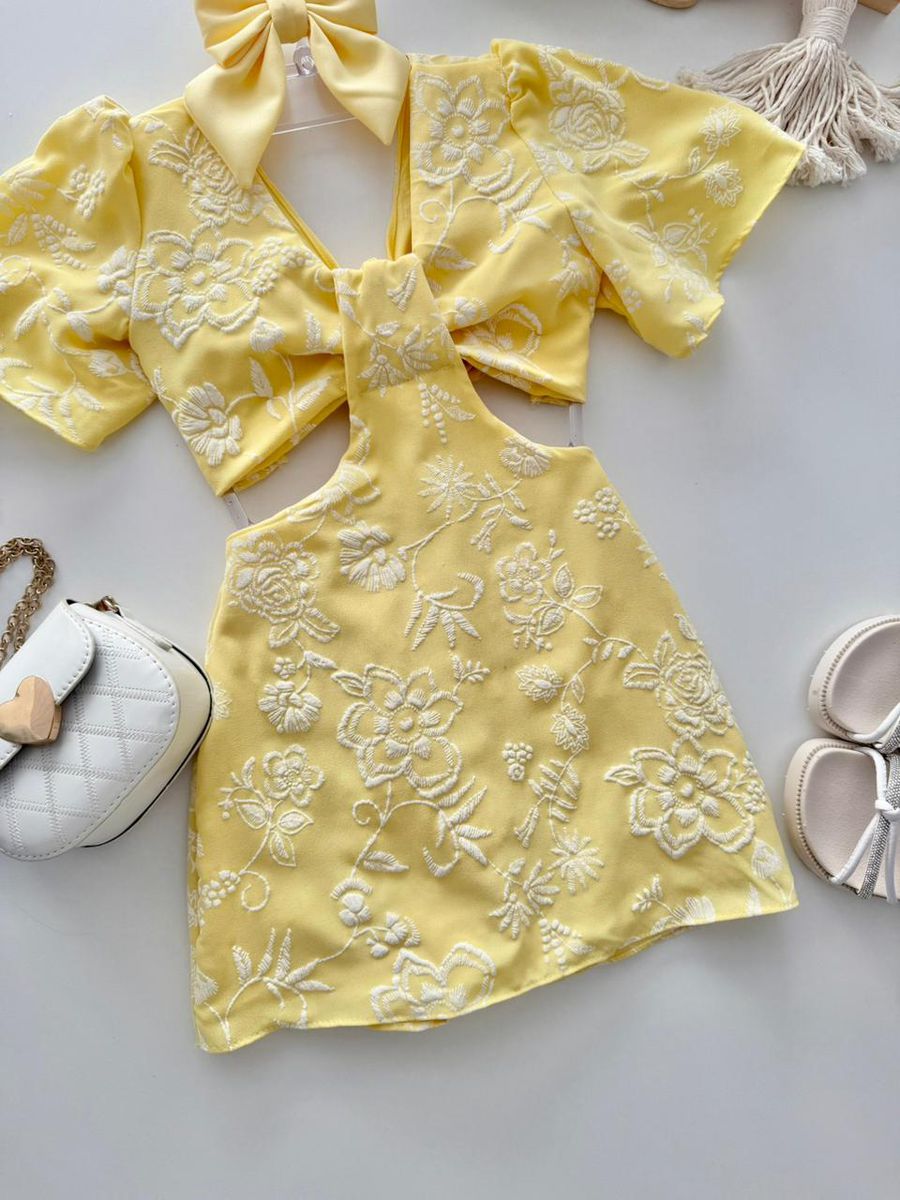 Macaquinho Lara Amarelo