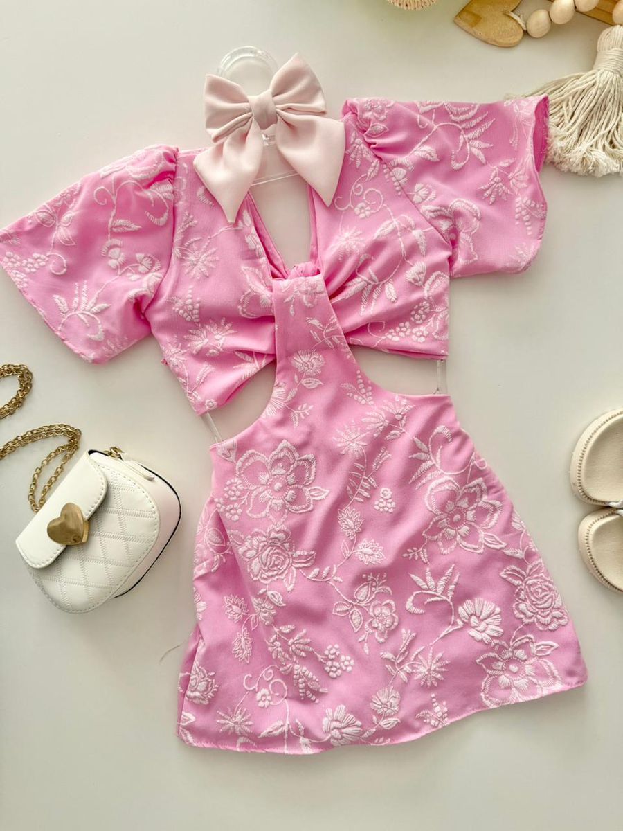 Macaquinho Lara Rosa