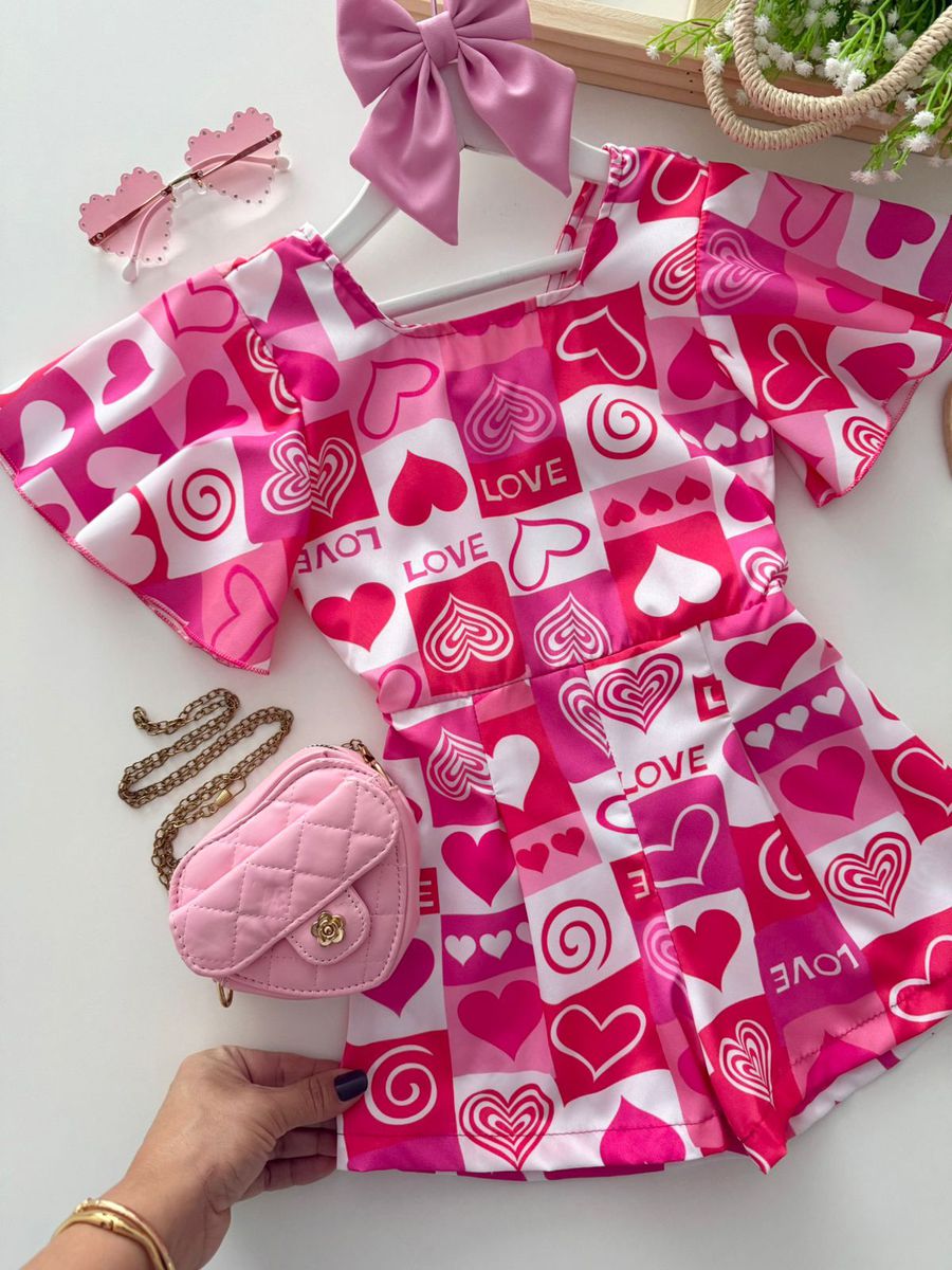 Macaquinho Sarah Rosa