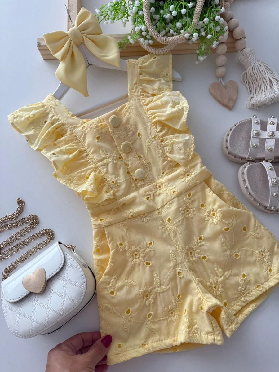 Macaquinho Anastasia Amarelo