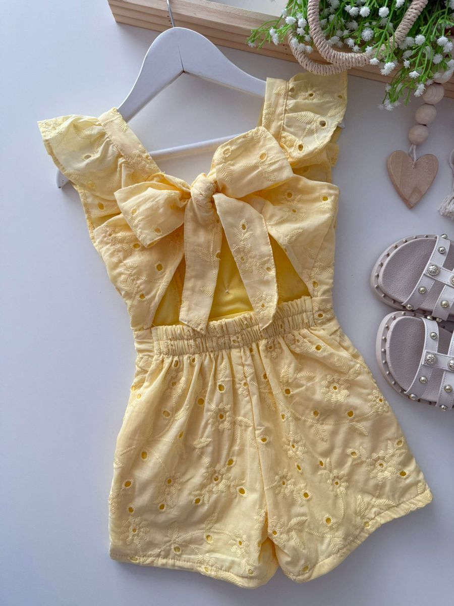 Macaquinho Anastasia Amarelo