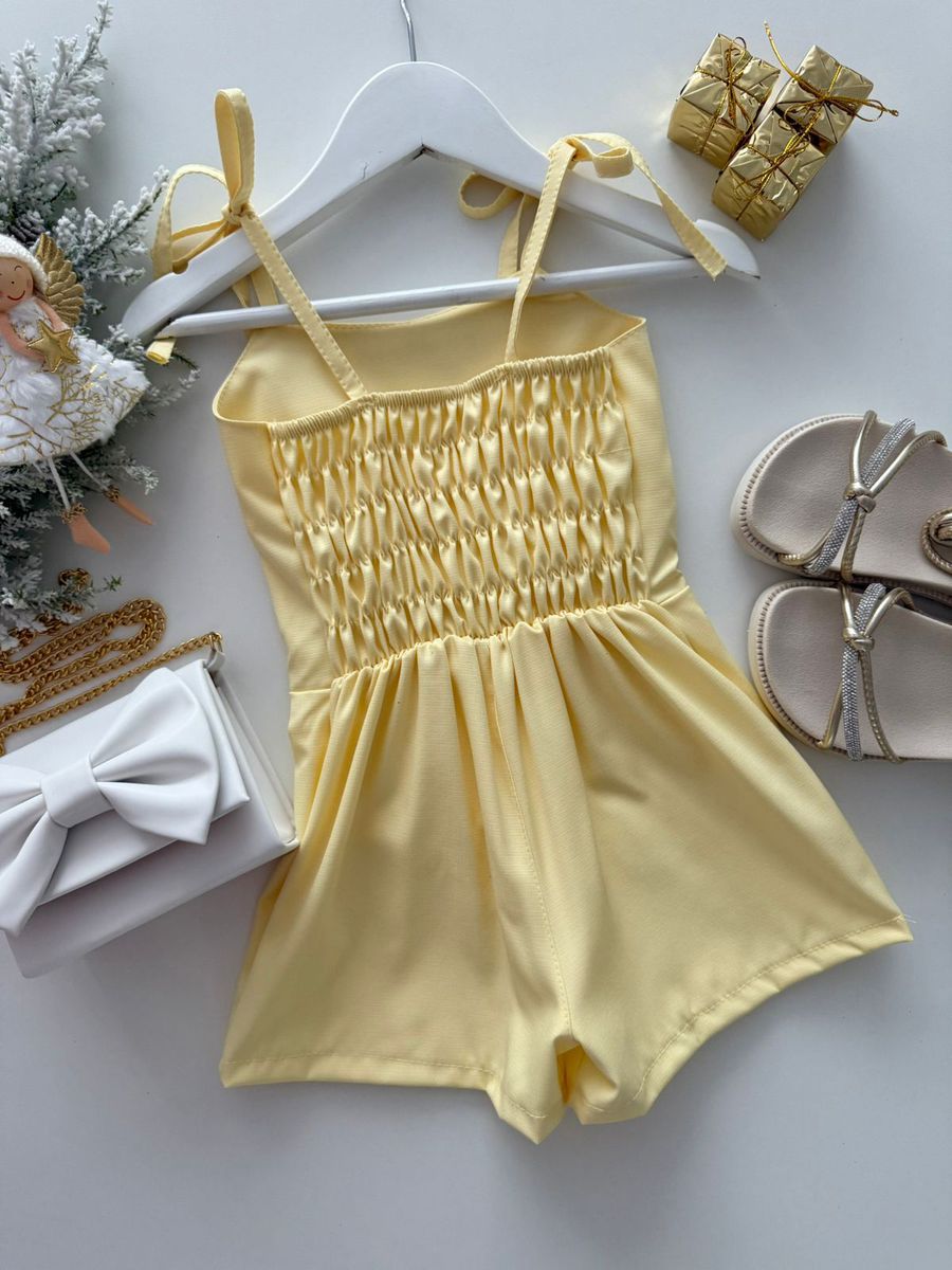 Macaquinho Stefane Amarelo