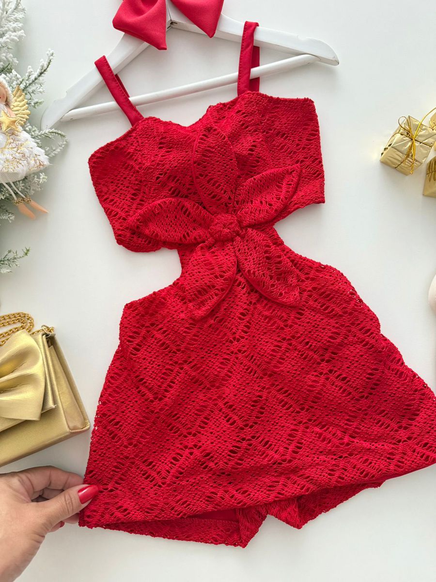 Macaquinho Gabriela Vermelho