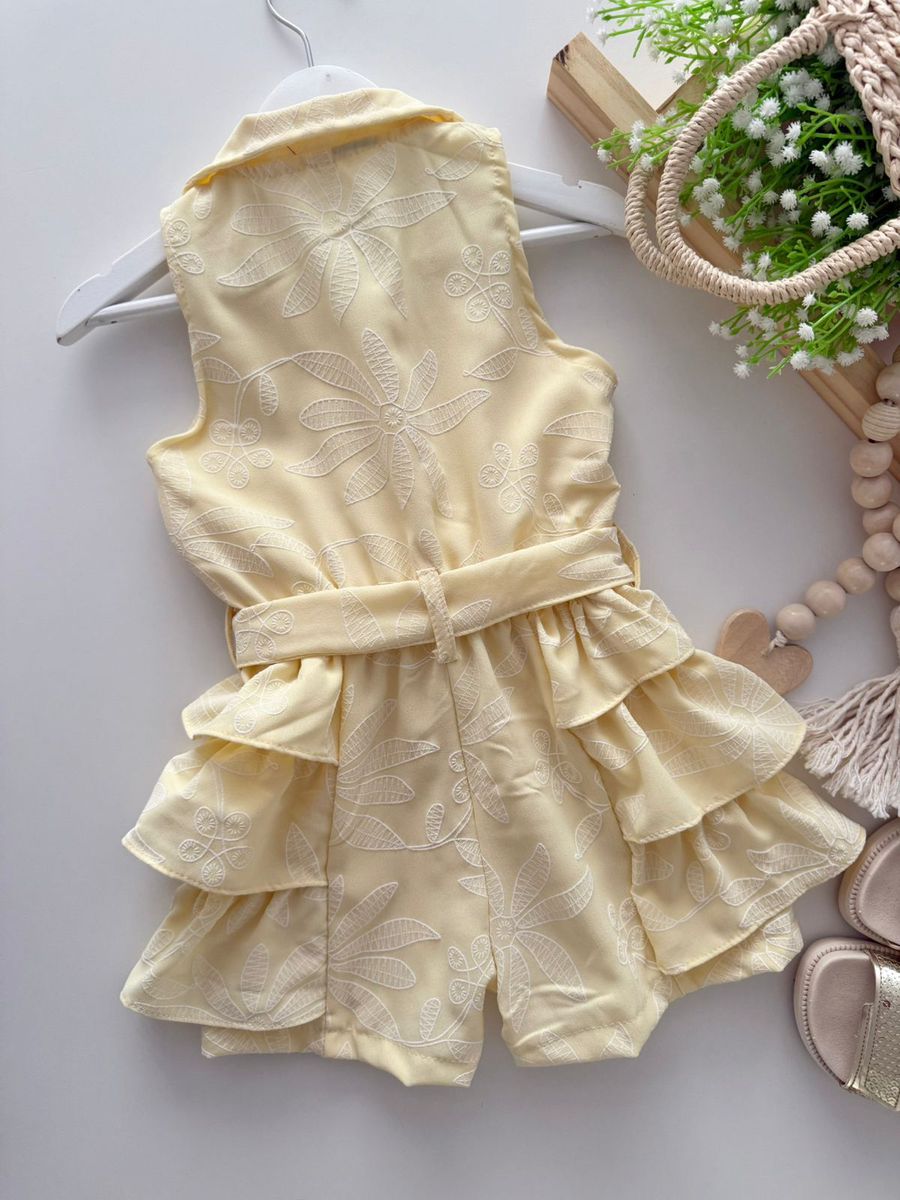 Macaquinho Sara Amarelo