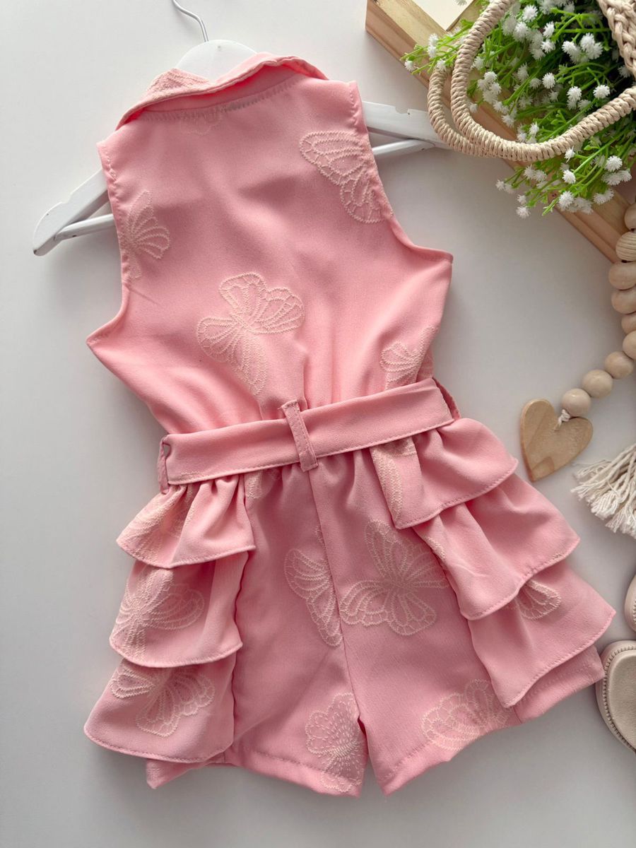 Macaquinho Sara Rosa