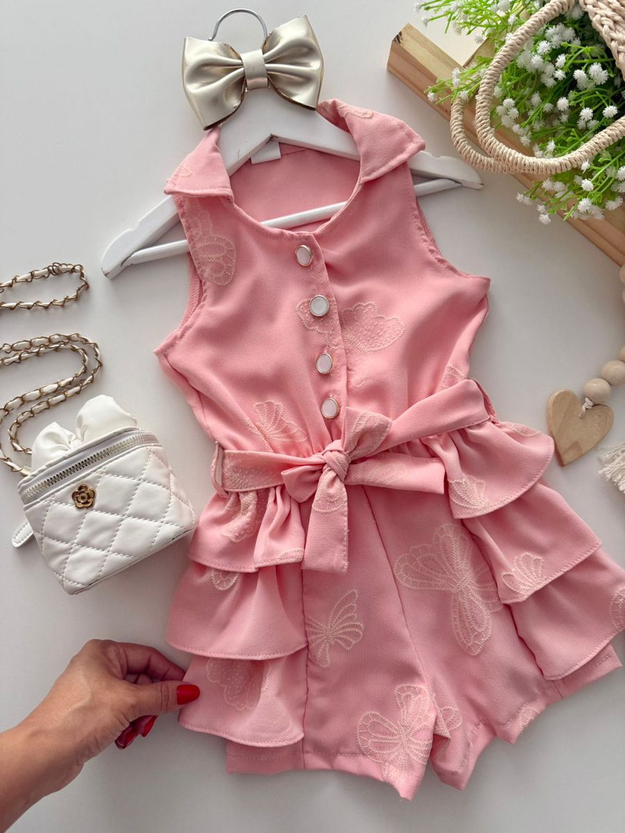 Macaquinho Sara Rosa