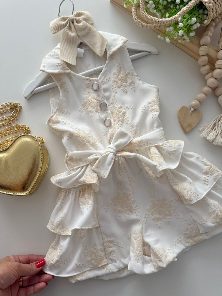 Macaquinho Sara Offwhite