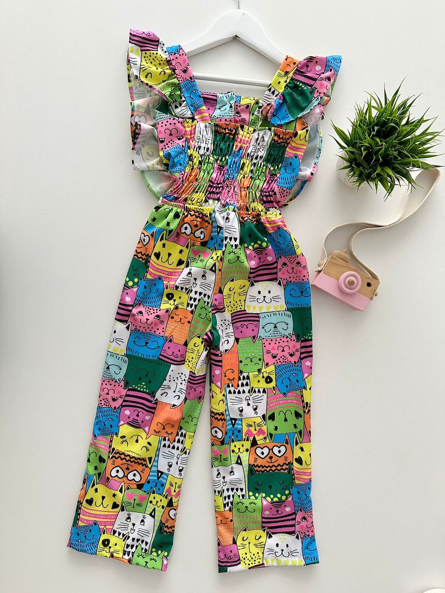 Macacão Isis Gatinho 