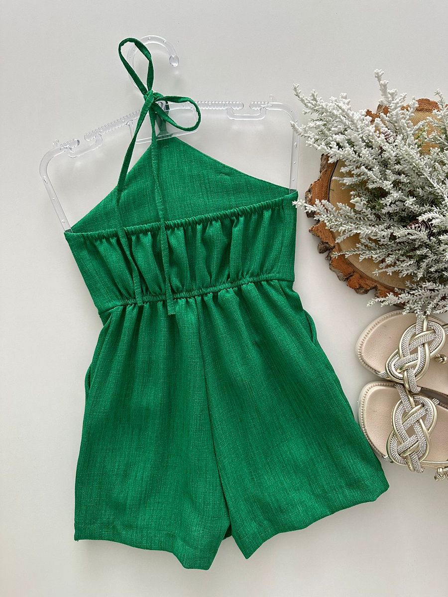 Macaquinho Flor Verde