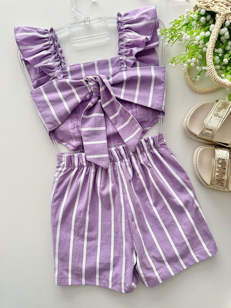 Macaquinho Alana Lilás