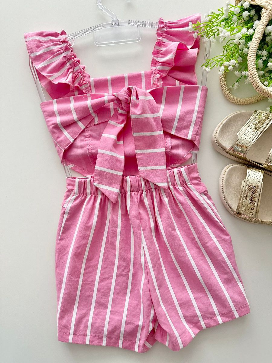 Macaquinho Alana Rosa