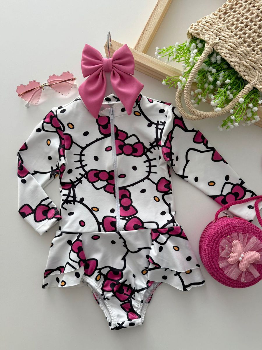 Maiô Hello Kitty - Dondokinha Kids