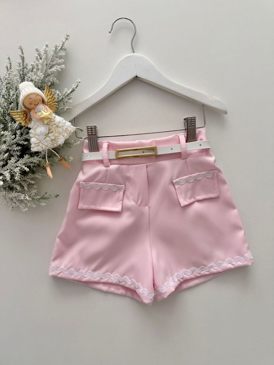 Short Monique Rosa - Dondokinha Kids