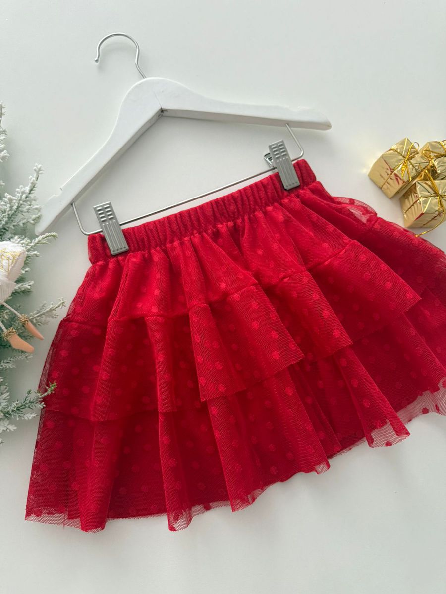 Saia Tule Vermelho