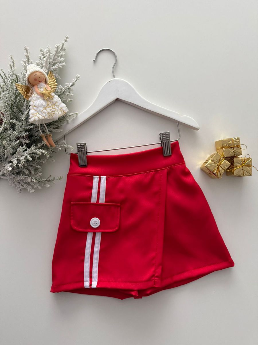 Short Raiane Vermelho