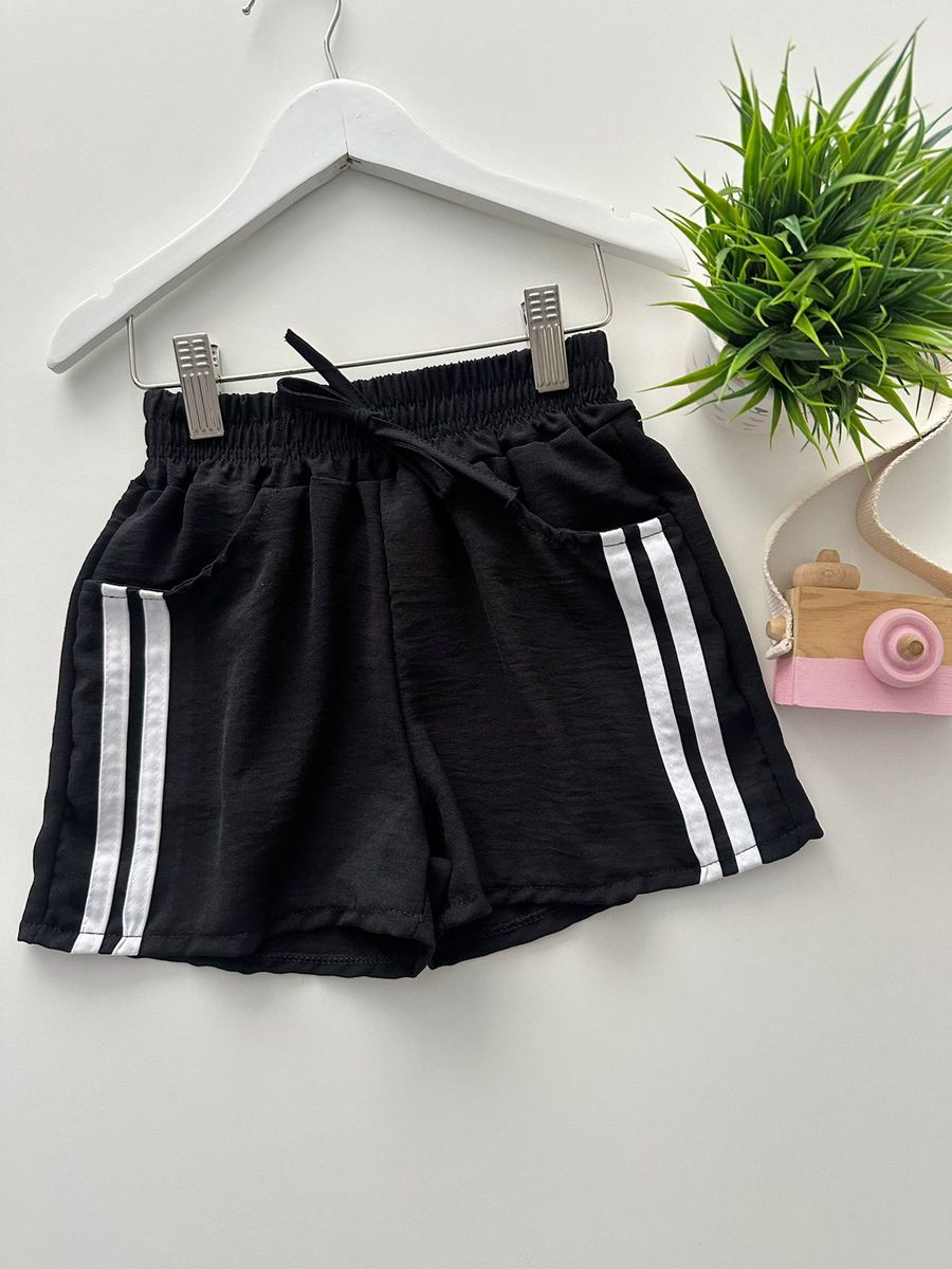Short Layla Preto - Dondokinha Kids