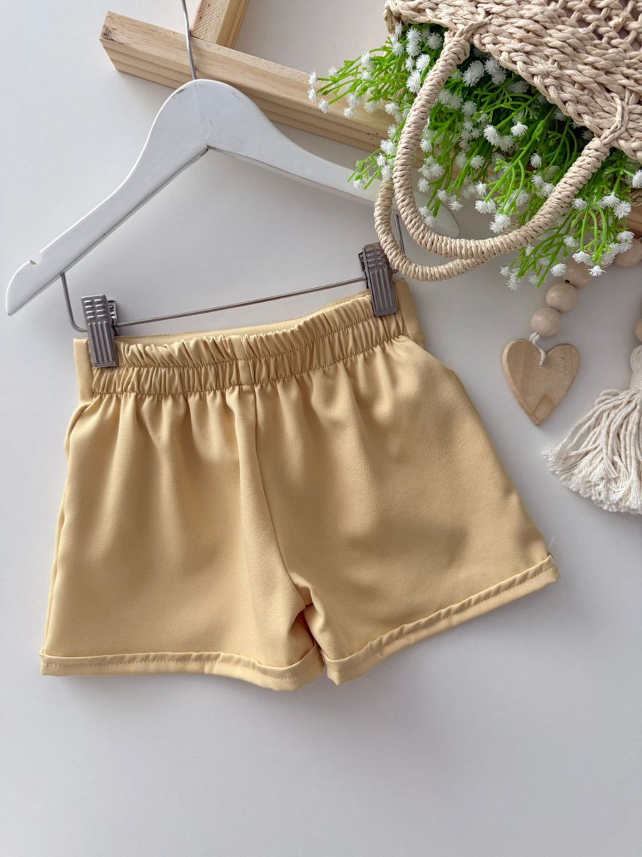 Short Maisa Amarelo