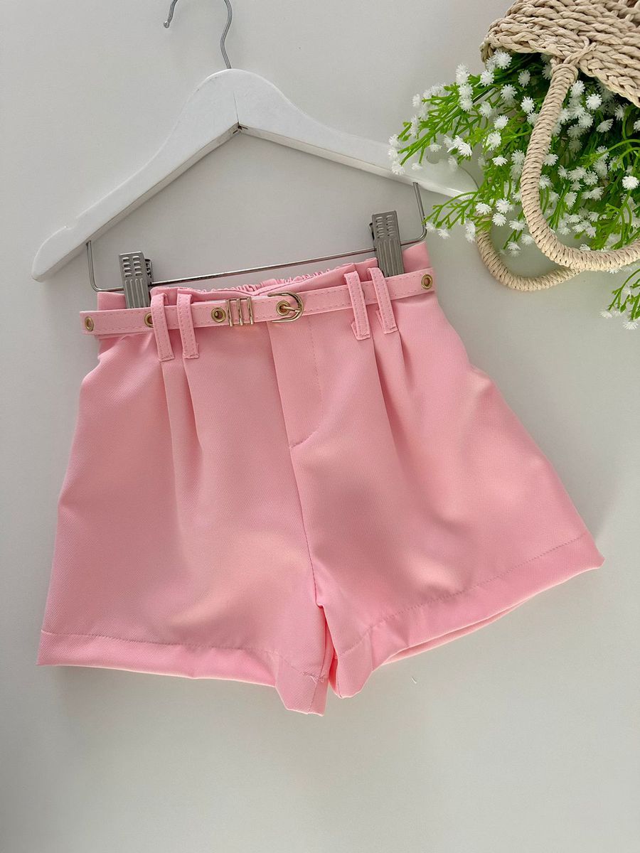 Short Natasha Rosa - Dondokinha Kids