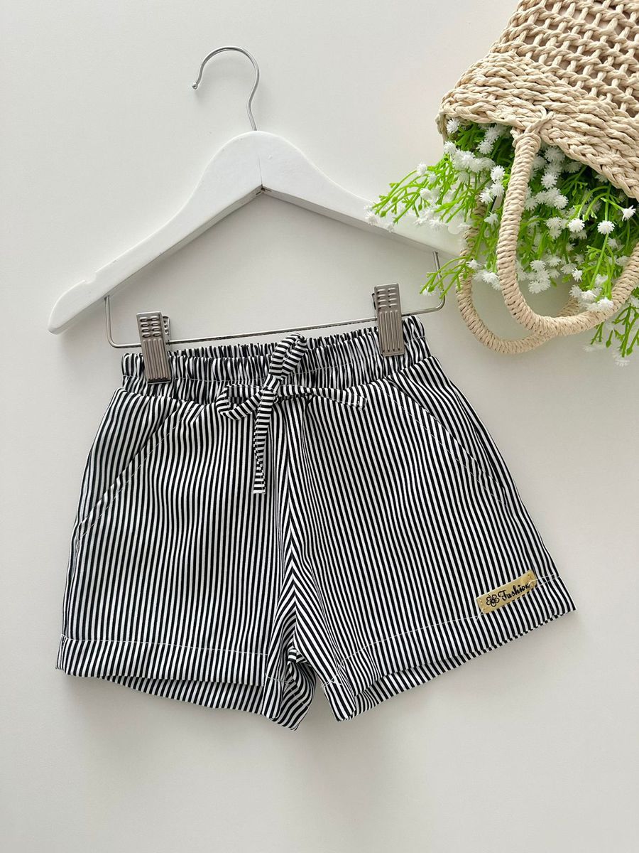 Short Eva Preto - Dondokinha Kids