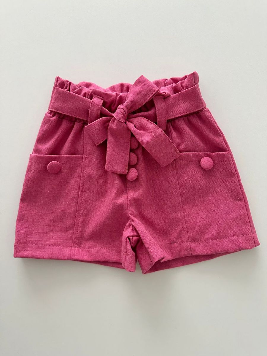 Short Sabrina Lilás - Dondokinha Kids