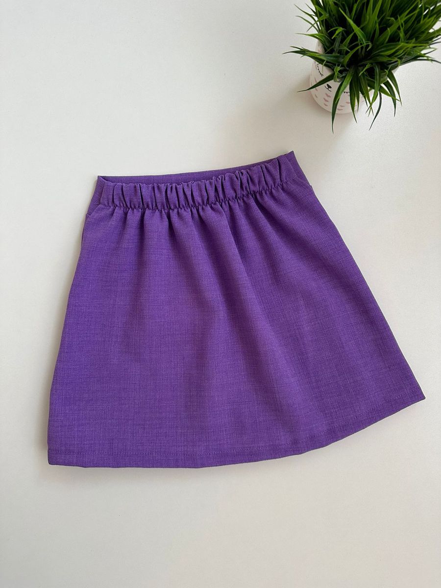 Saia Babadinho Roxa 