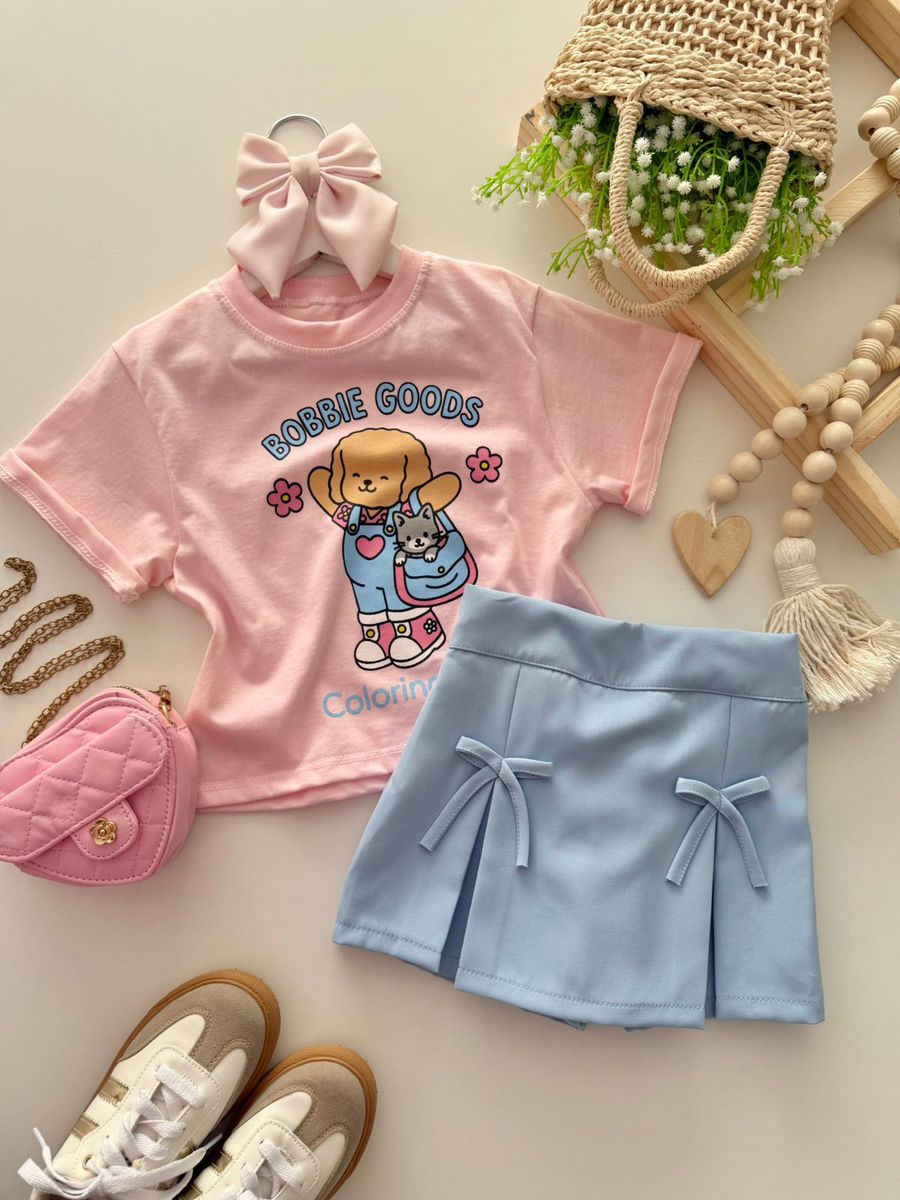 Tshirt Cropped Bobbie Goods Rosa