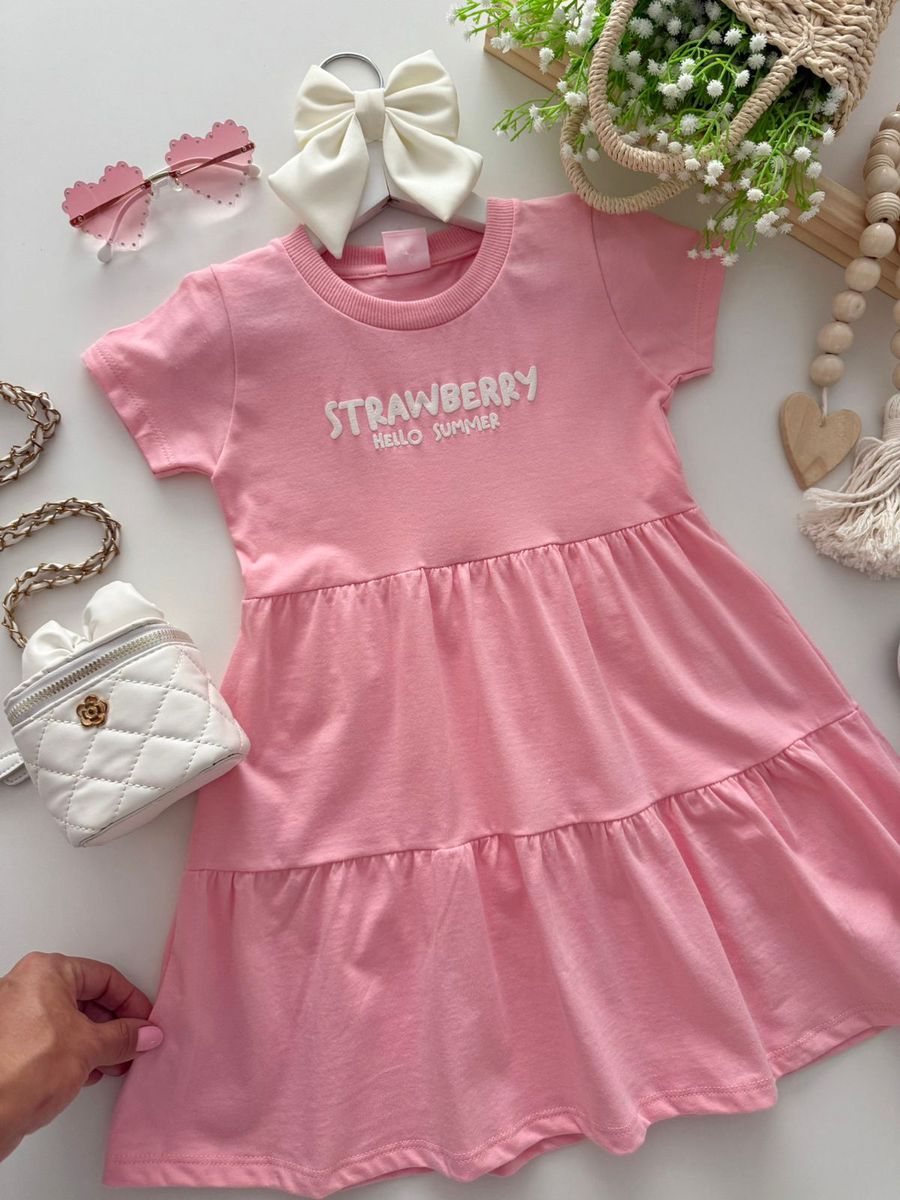 Vestido Hello Summer Rosa