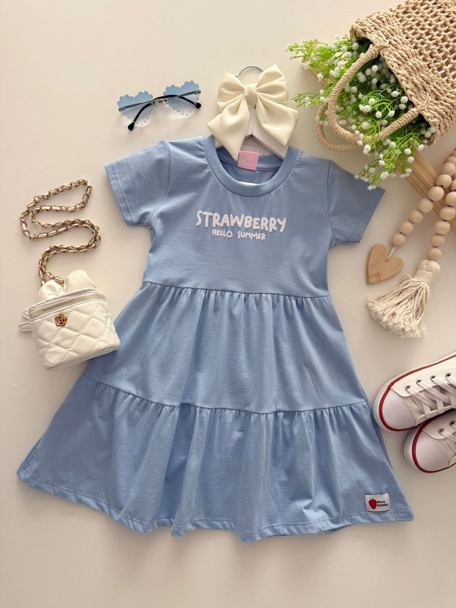 Vestido Hello Summer Azul