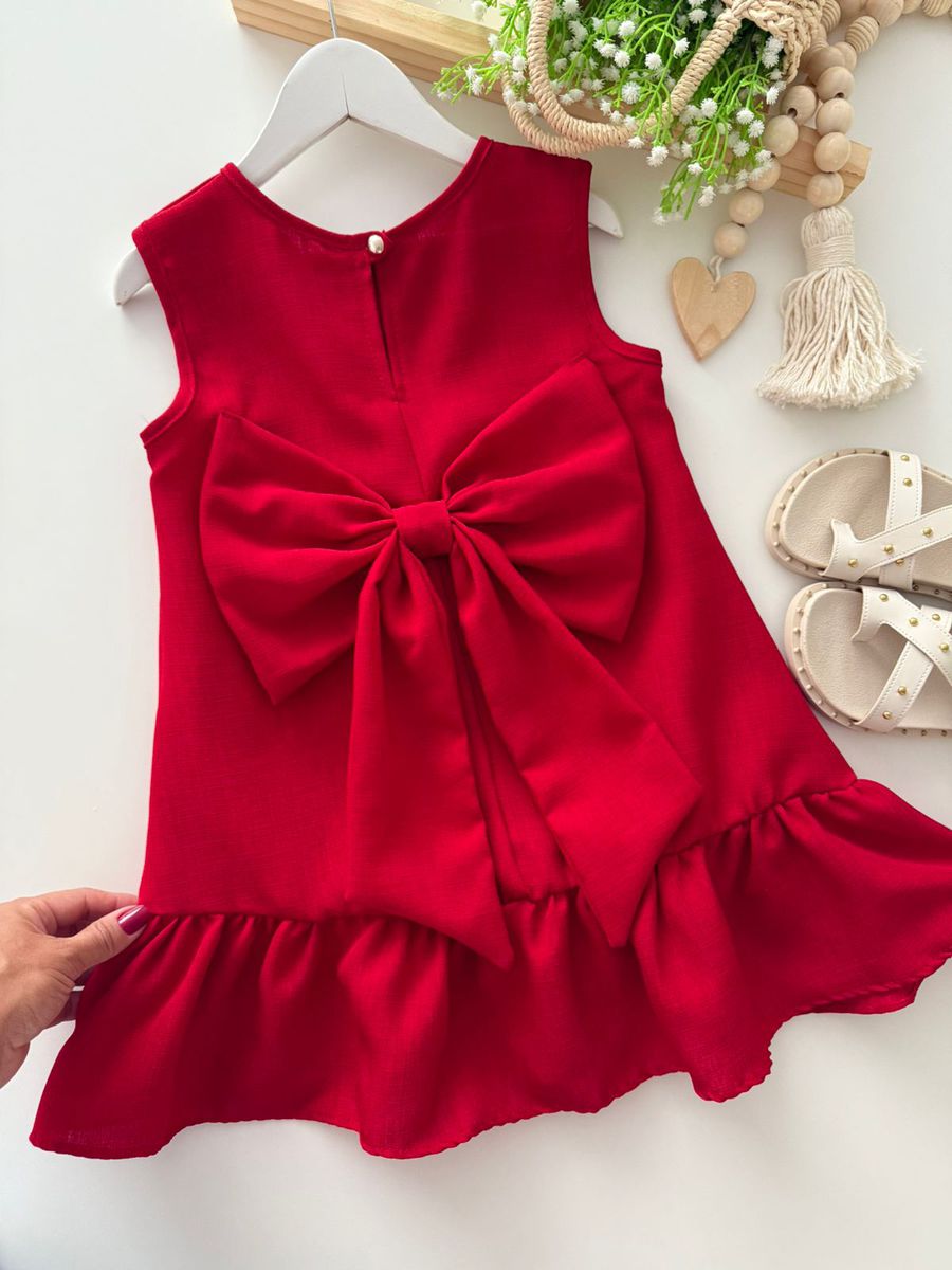 Vestido Aurora Vermelho