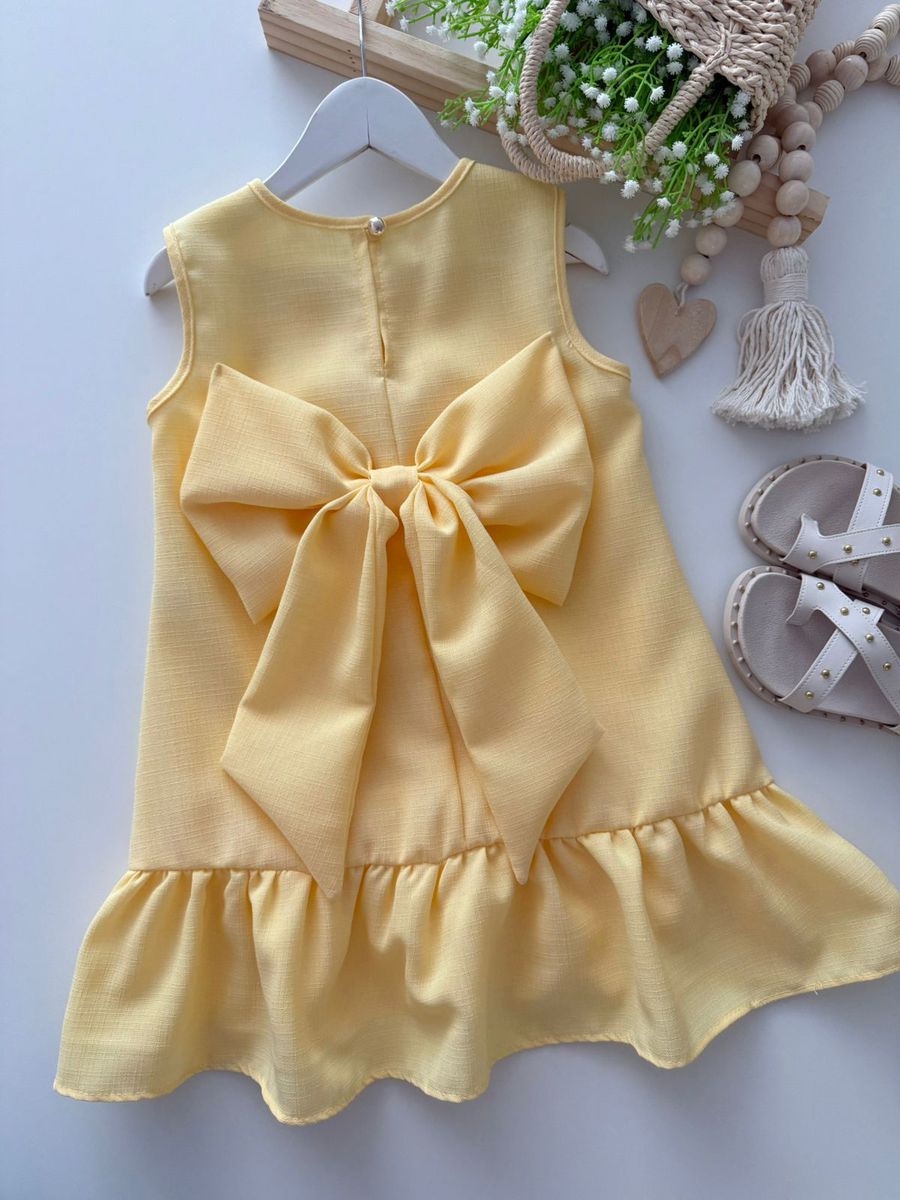 Vestido Aurora Amarelo